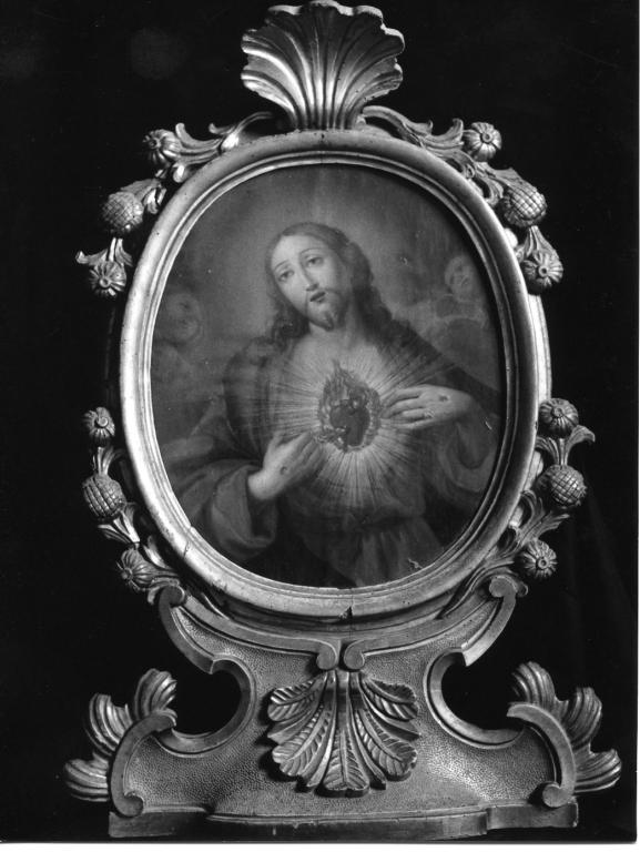Sacro Cuore di Gesù (dipinto) - ambito laziale (sec. XVIII)