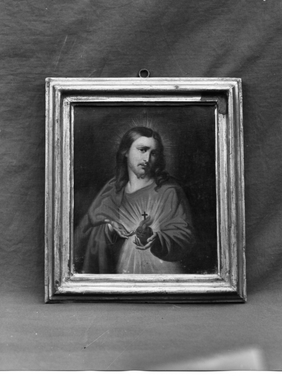 Sacro Cuore di Gesù (dipinto) - ambito laziale (sec. XIX)