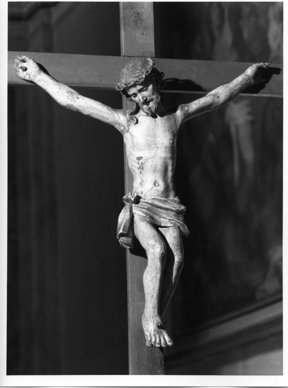 Cristo crocifisso (scultura) - ambito laziale (sec. XVIII)