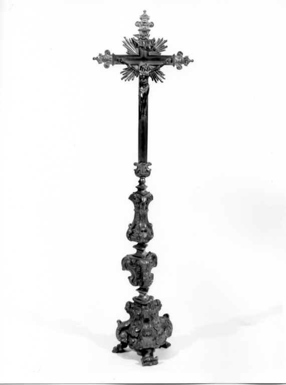 croce d'altare - manifattura romana (sec. XVIII)