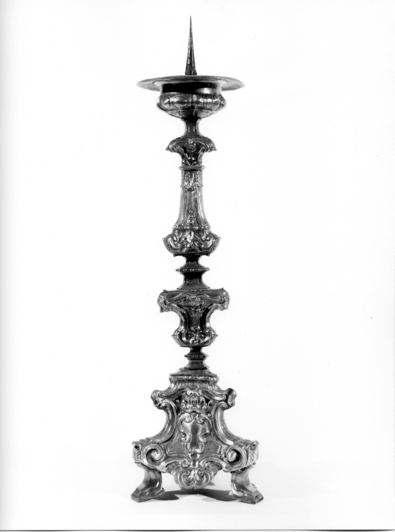 candeliere - manifattura romana (sec. XVIII)