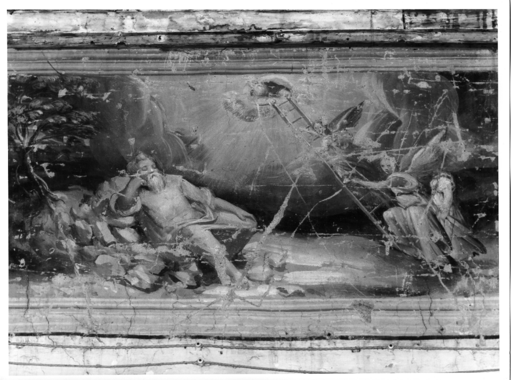 sogno di Giacobbe (dipinto, ciclo) di Fontana Prospero (cerchia) (seconda metà sec. XVI)