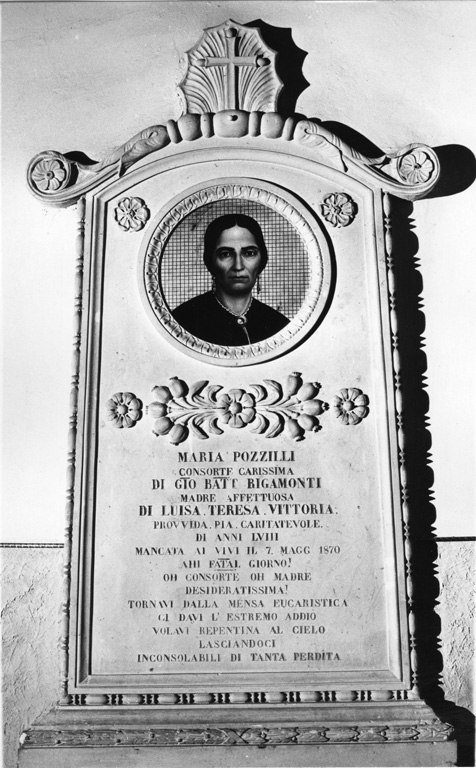 monumento funebre - ambito laziale (sec. XIX)