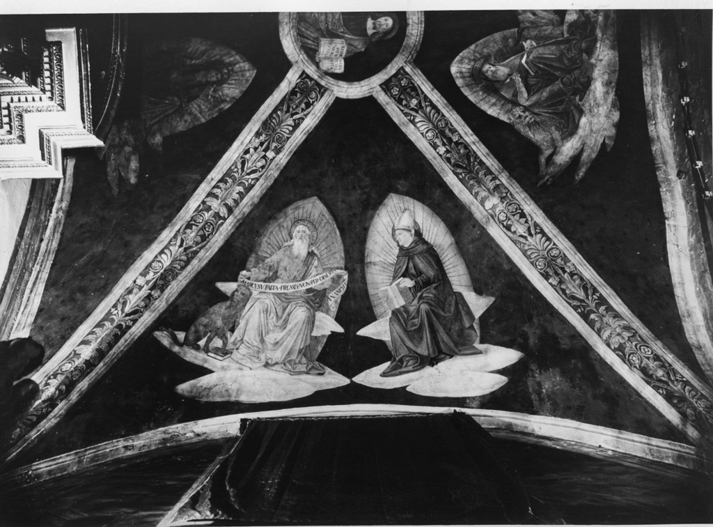 decorazione pittorica, complesso decorativo di Maestro di Tivoli (sec. XV)