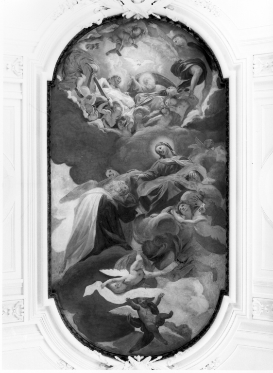 Gloria di San Simone Stock (dipinto) - ambito romano (sec. XVIII)
