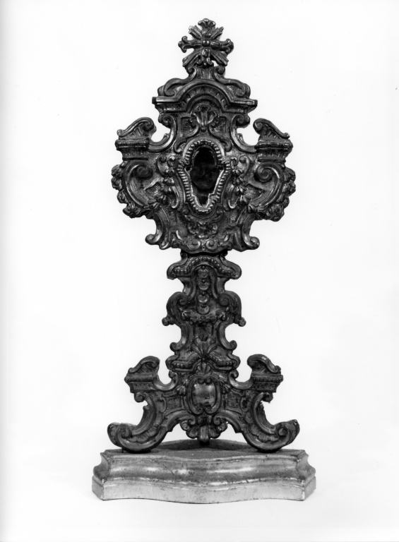 reliquiario - a ostensorio - ambito romano (seconda metà sec. XVIII)