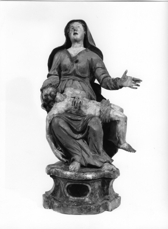 reliquiario - a statuetta - ambito laziale (sec. XVII)