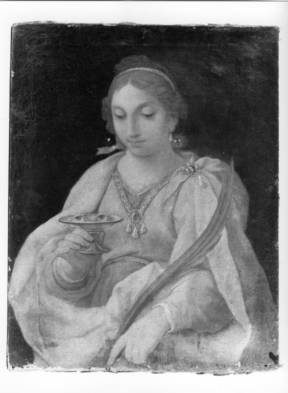 Santa Lucia (dipinto) - ambito laziale (sec. XVI)