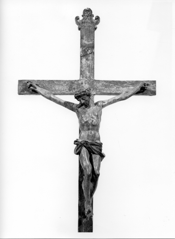 Cristo crocifisso (scultura) - ambito laziale (sec. XVIII)