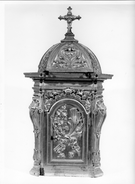 tabernacolo - a tempietto - ambito laziale (sec. XVIII)