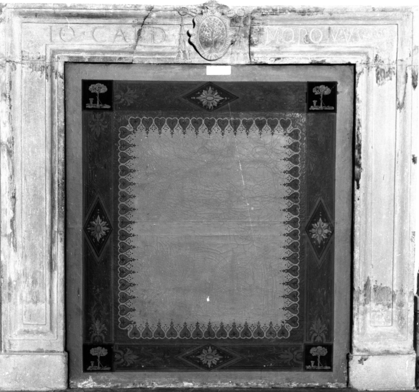 copricamino di Danti Giuseppe (sec. XX)