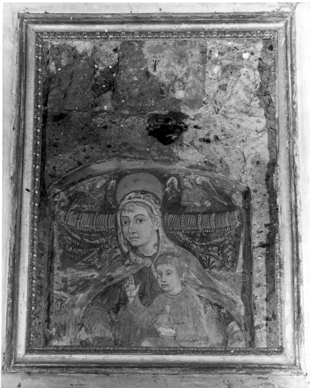 Madonna con Bambino (dipinto) - ambito romano (secc. XV/ XVI)