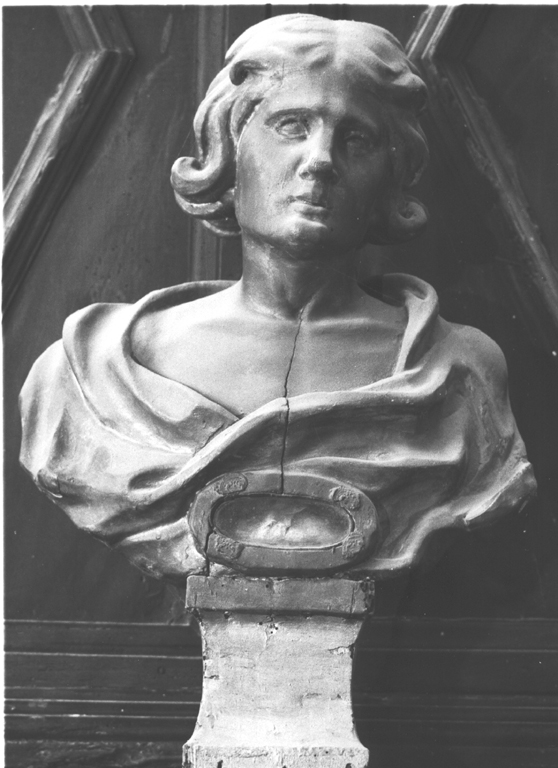 Santo (reliquiario - a busto) - ambito laziale (fine sec. XVII)