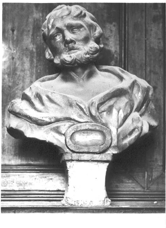 Santo (reliquiario - a busto) - ambito laziale (fine sec. XVII)