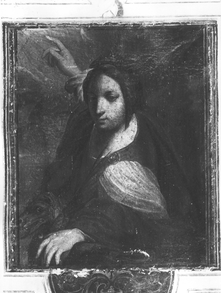 Santa Margherita (dipinto, opera isolata) - ambito laziale (sec. XVIII)