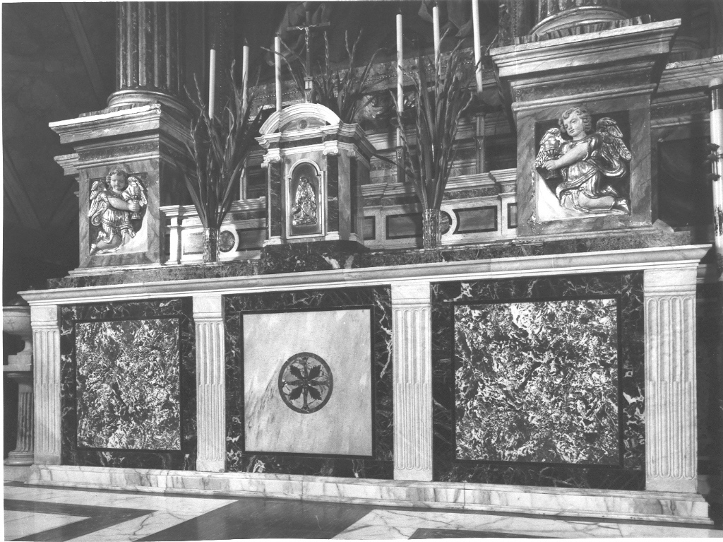 altare maggiore - ambito laziale (seconda metà sec. XVII)