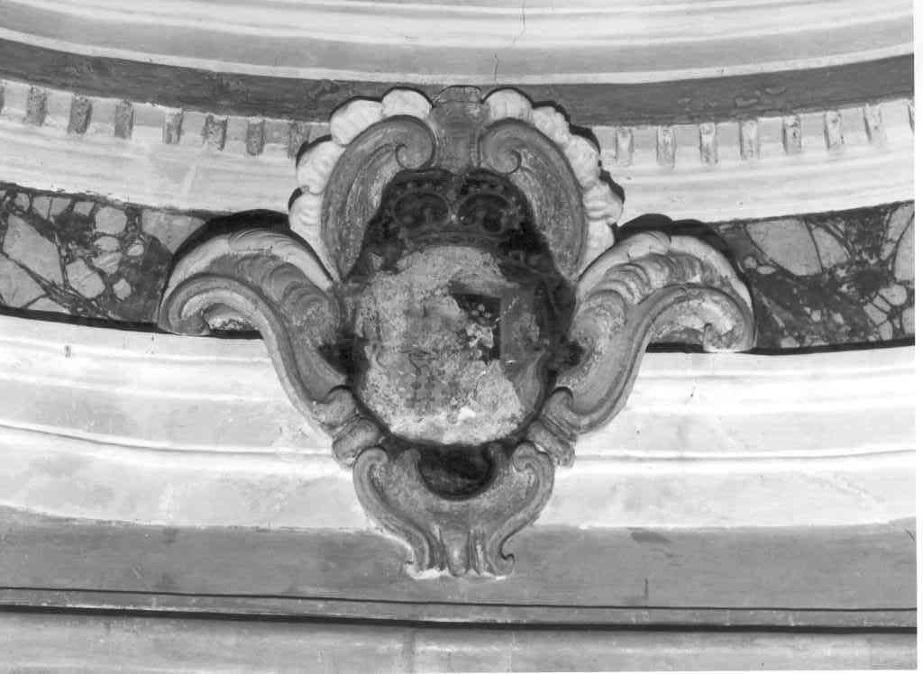 stemma gentilizio (altare) - ambito laziale (fine/inizio secc. XVII/ XVIII)