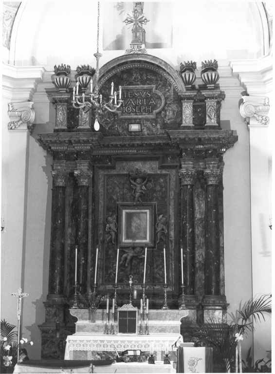 altare maggiore - ambito laziale (seconda metà sec. XVII)