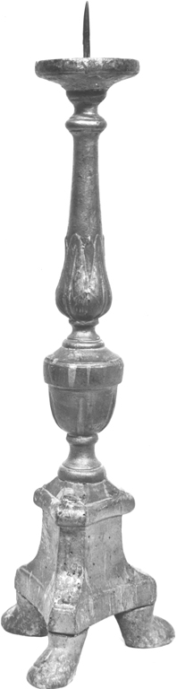 candeliere, serie - ambito laziale (fine/inizio secc. XVIII/ XIX)
