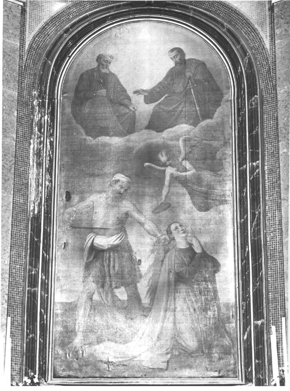 martirio di Santa Giulia (dipinto) - ambito laziale (metà sec. XIX)