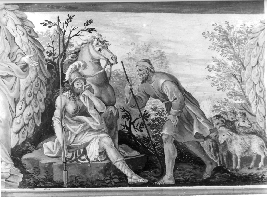 Erminia e i pastori (dipinto) di Canini Giovanni Angelo (sec. XVII)