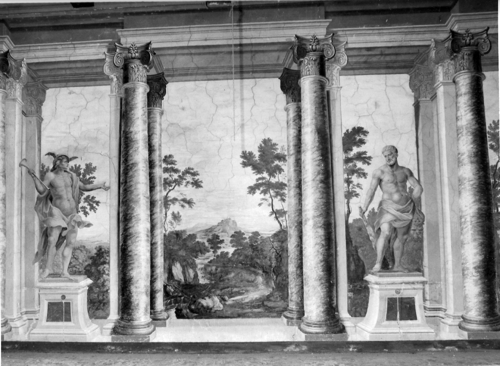 Ercole (dipinto, complesso decorativo) di Canini Giovanni Angelo (sec. XVII)