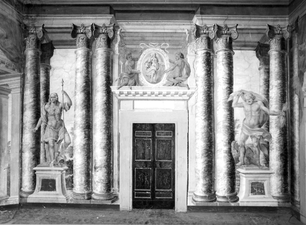 Giove (dipinto, complesso decorativo) di Canini Giovanni Angelo (sec. XVII)