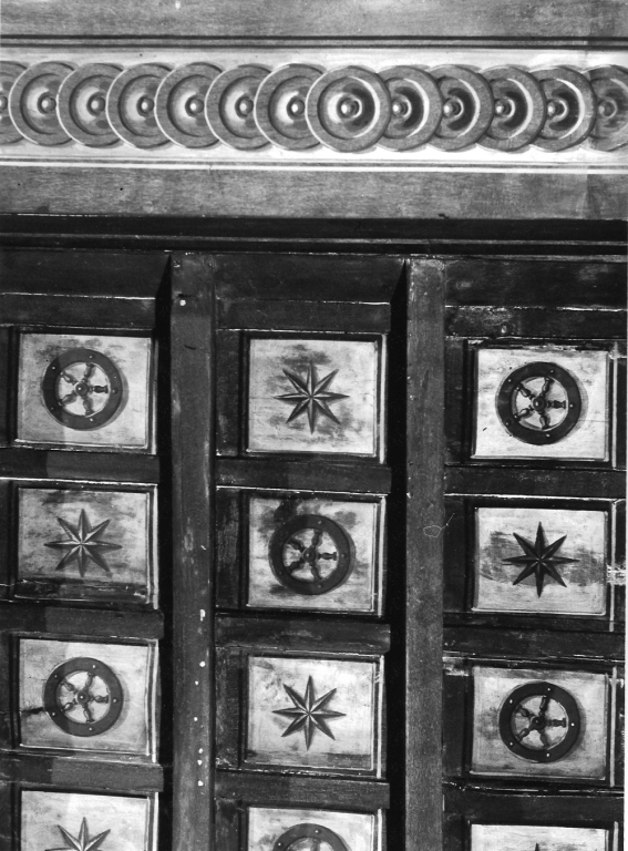 soffitto a cassettoni - ambito laziale (prima metà sec. XX)
