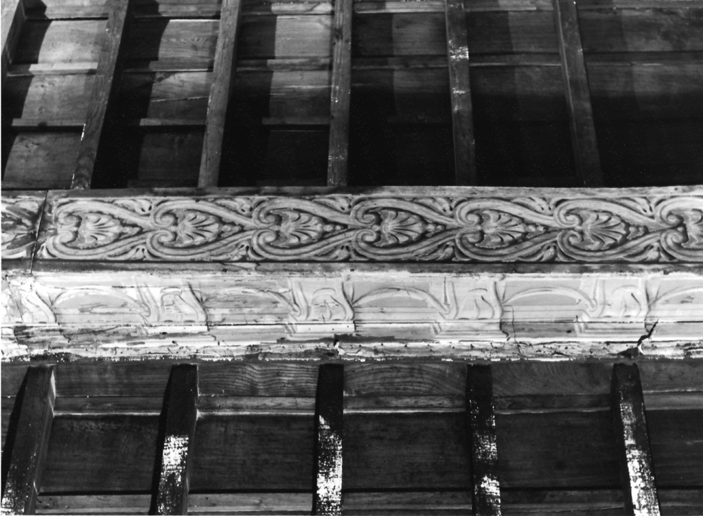 soffitto a cassettoni - ambito laziale (prima metà sec. XVIII)