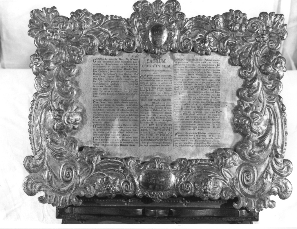 cartagloria - manifattura romana (sec. XVII)