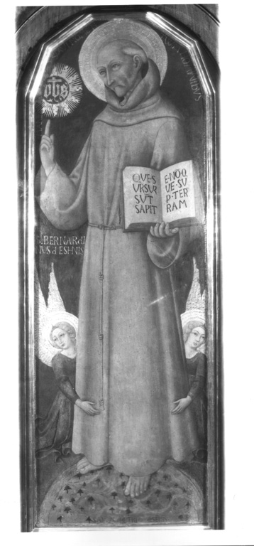 San Bernardino da Siena (dipinto) di Sano di Pietro (sec. XV)