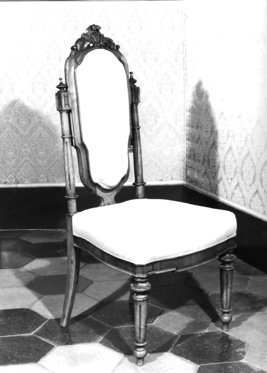 sedia, serie - produzione laziale (secondo quarto sec. XX)