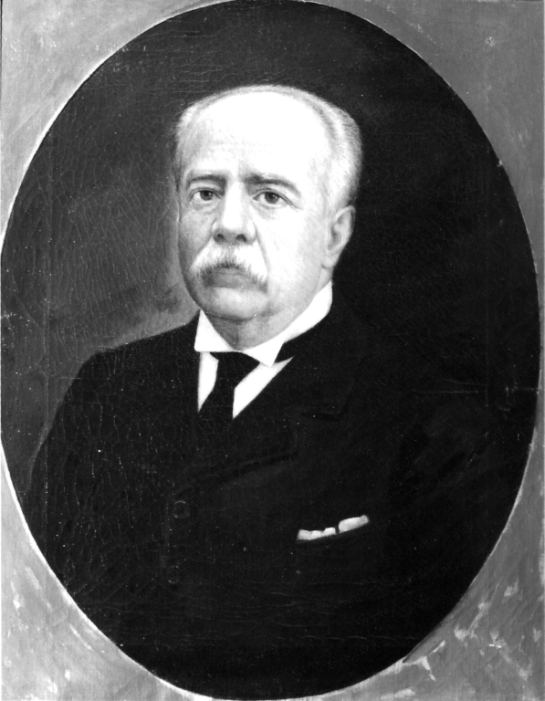 ritratto del sindaco Pietro Tomei (dipinto) - ambito laziale (fine sec. XIX)