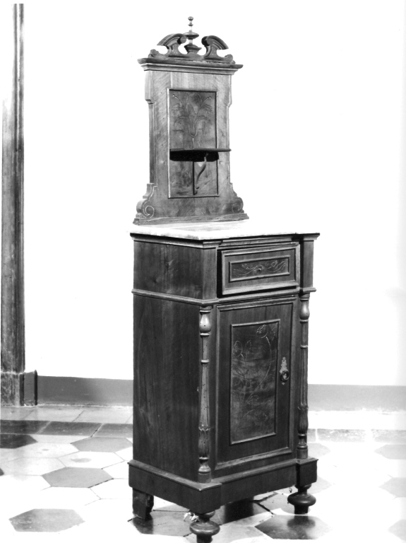 comodino - produzione laziale (sec. XIX)