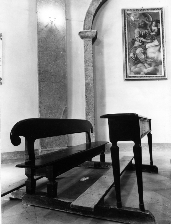 banco da chiesa, serie - ambito laziale (sec. XIX)