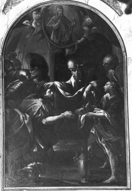 San Pietro resuscita Tabita (dipinto) - ambito italiano (sec. XVII)