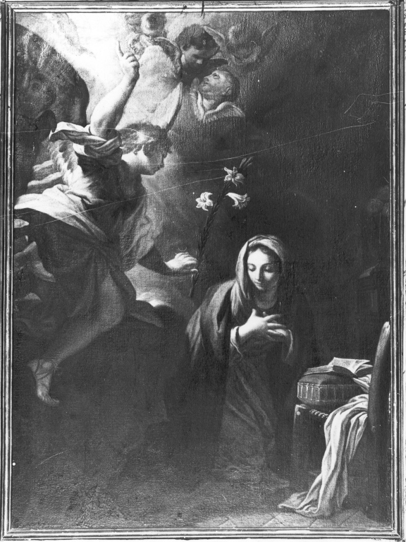 Annunciazione (pala d'altare) - ambito laziale (sec. XVII)