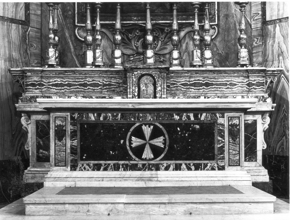 altare - a mensa - manifattura laziale (sec. XVI)