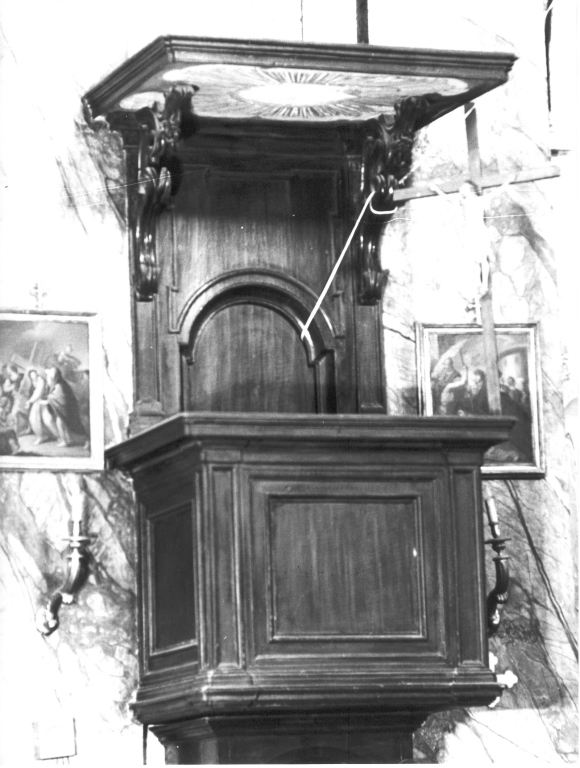 pulpito - ambito laziale (sec. XVII)