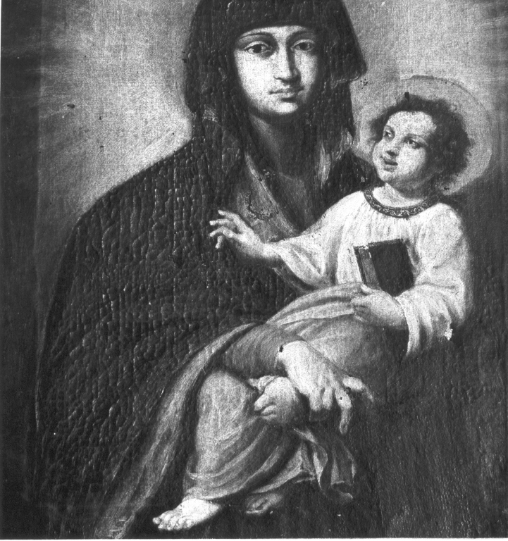 Madonna con Bambino (dipinto) - ambito laziale (sec. XIX)