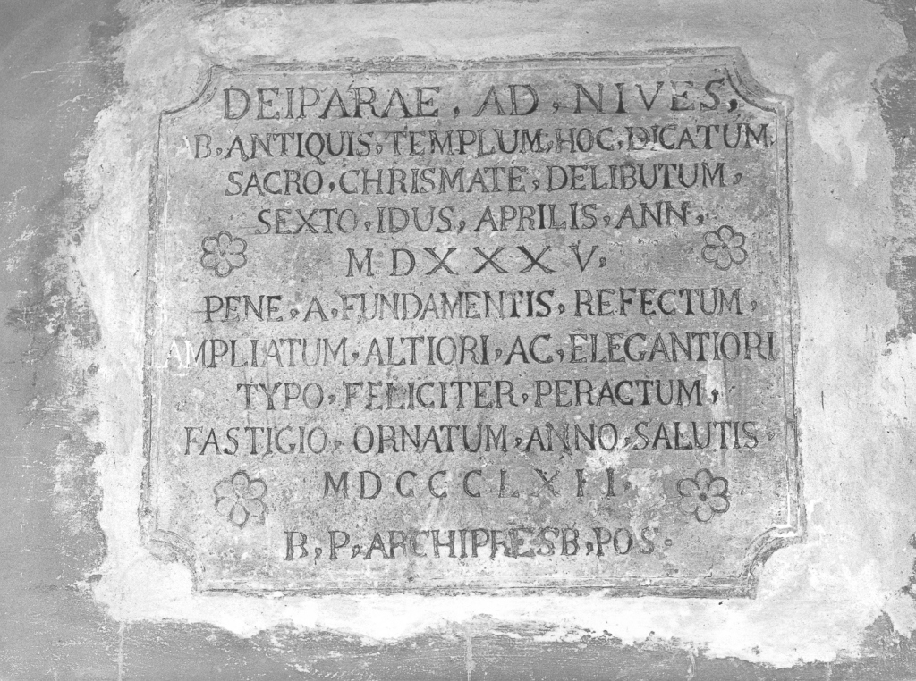 lapide documentaria - ambito laziale (sec. XIX)