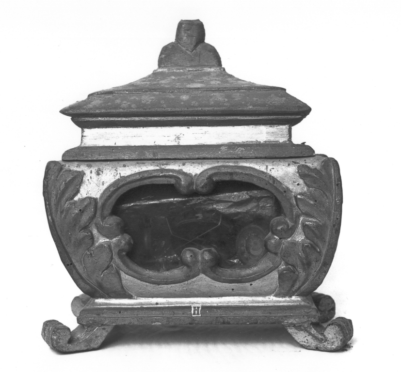 reliquiario - manifattura laziale (sec. XIX)