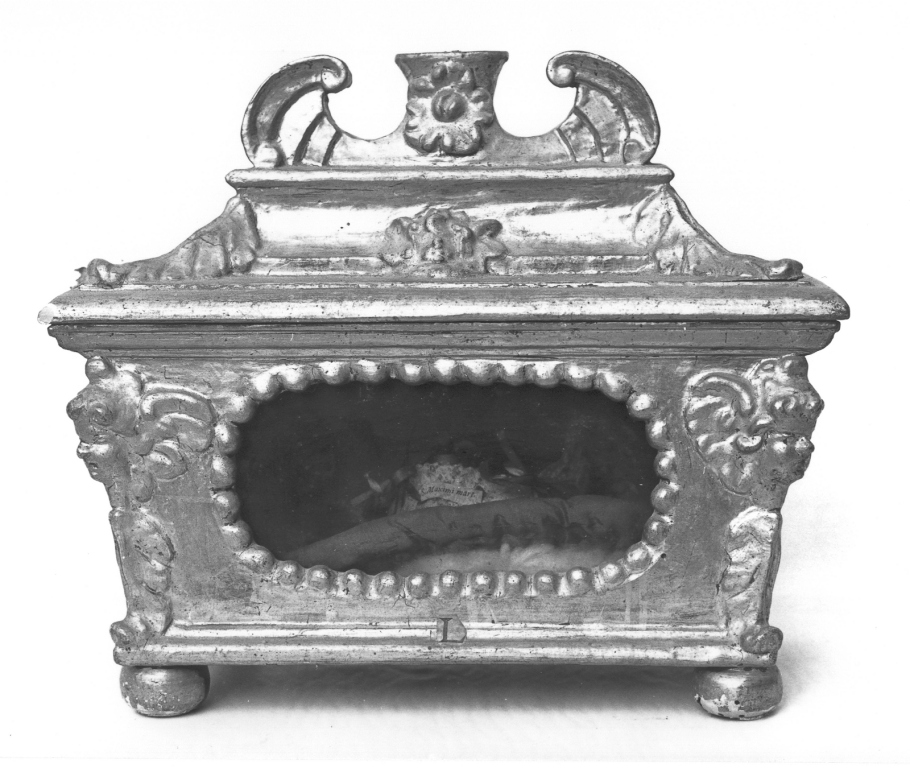 reliquiario, serie - manifattura laziale (secc. XVIII/ XIX)