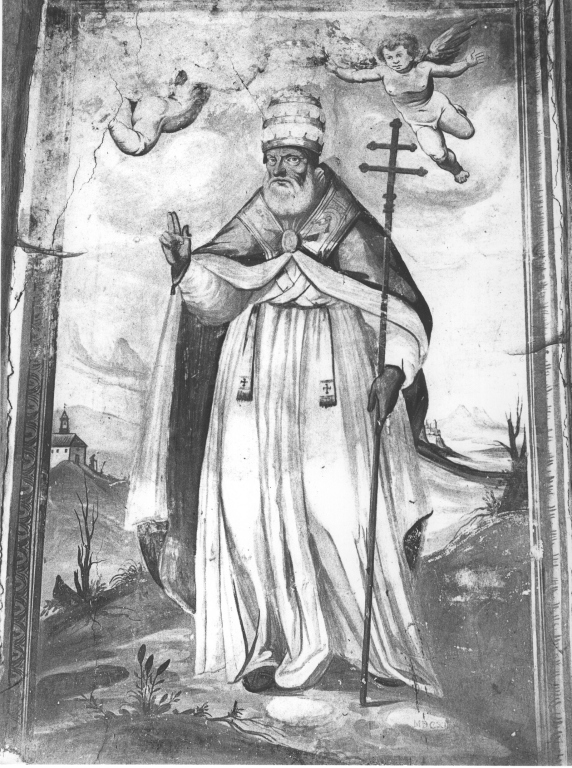 San Clemente (dipinto) - ambito laziale (sec. XVII)