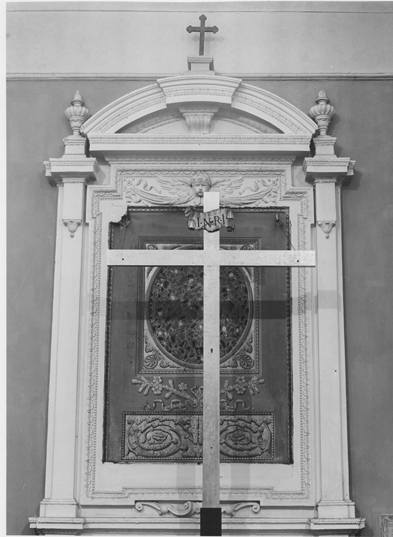 altare, elemento d'insieme - ambito romano (sec. XVII)