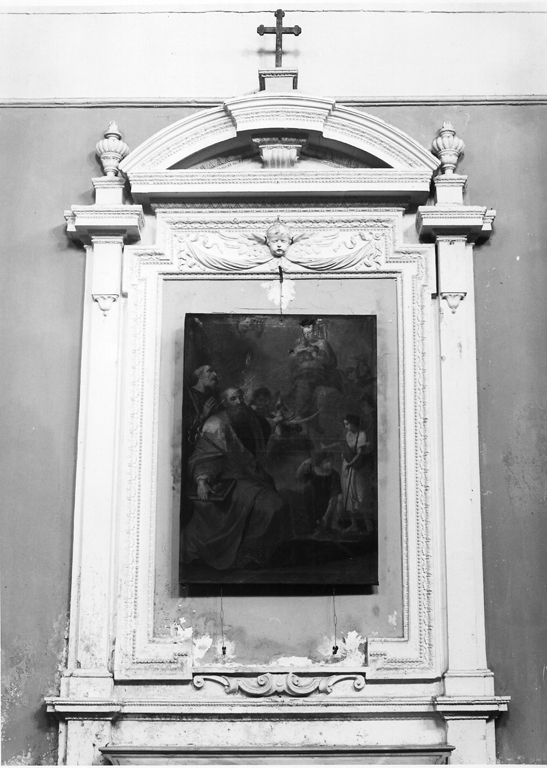 altare - a edicola - ambito romano (sec. XVII)