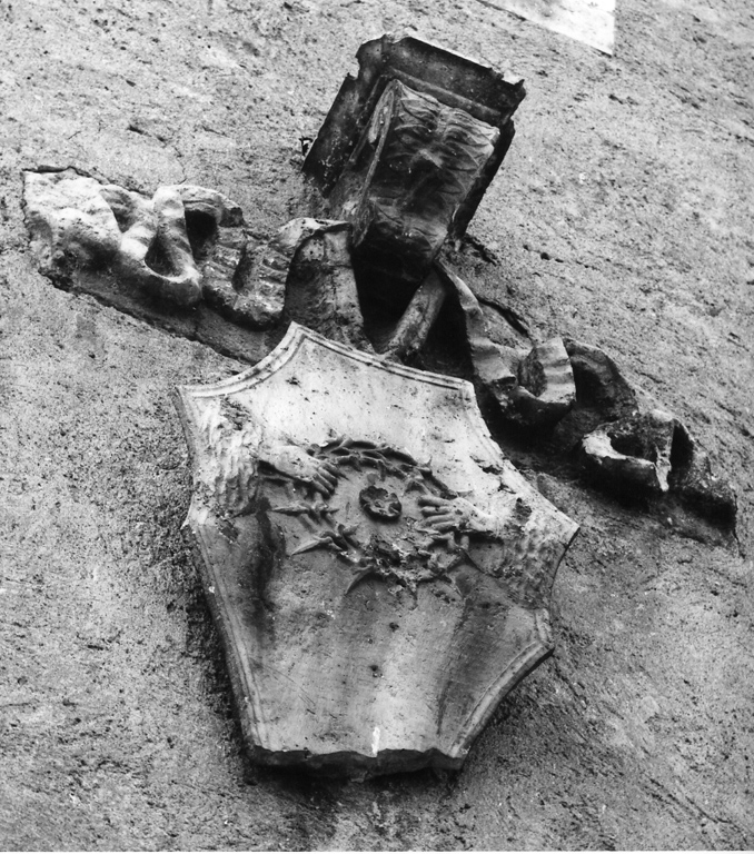 stemma di Nicolò III Orsini (rilievo) - ambito laziale (fine sec. XV)