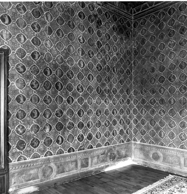 decorazione pittorica - ambito laziale (fine sec. XV)