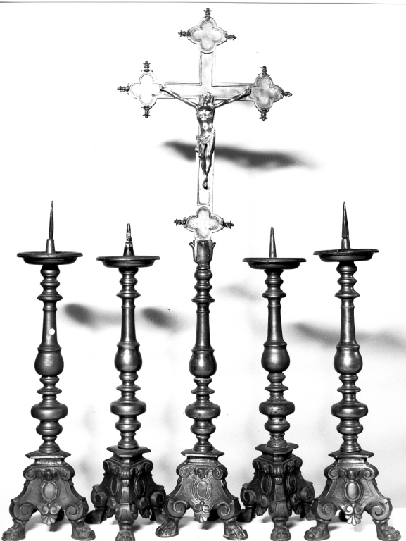 candeliere, serie - ambito laziale (prima metà sec. XIX)