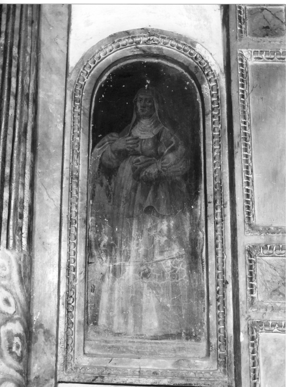 Santa (dipinto) - ambito laziale (prima metà sec. XVII)